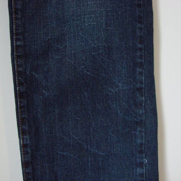 Guess Jeans Brit Rocker Slim Straight Dark Wash Mens Size 38 x 32 - Picture 10 of 16